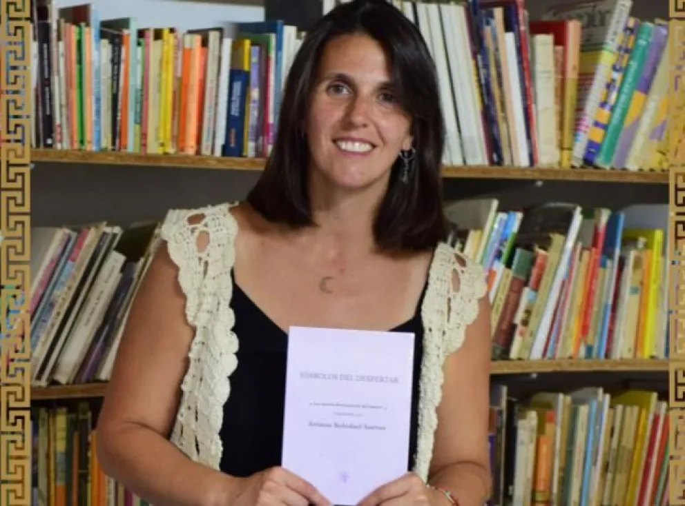 Ariana Sartor, escritora de Viedma con presencia en la Feria del Libro de Buenos Aires. 