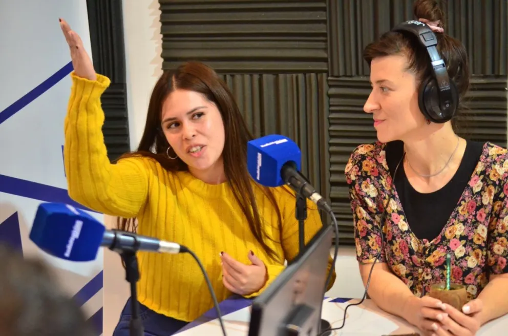 En la previa al evento, las organizadoras Danila y Juliana Peralta visitaron Radio Noticias 105.5 