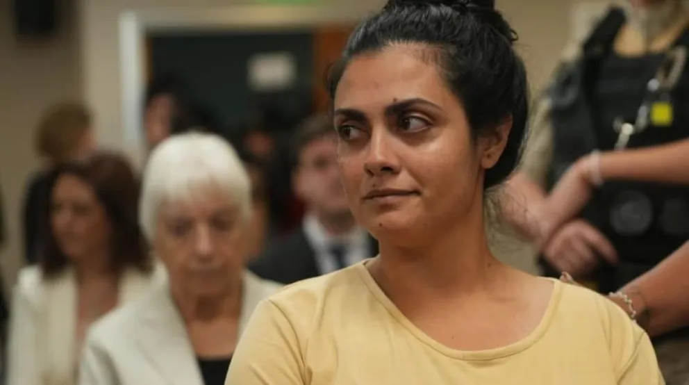 La enfermera Brenda Agüero.