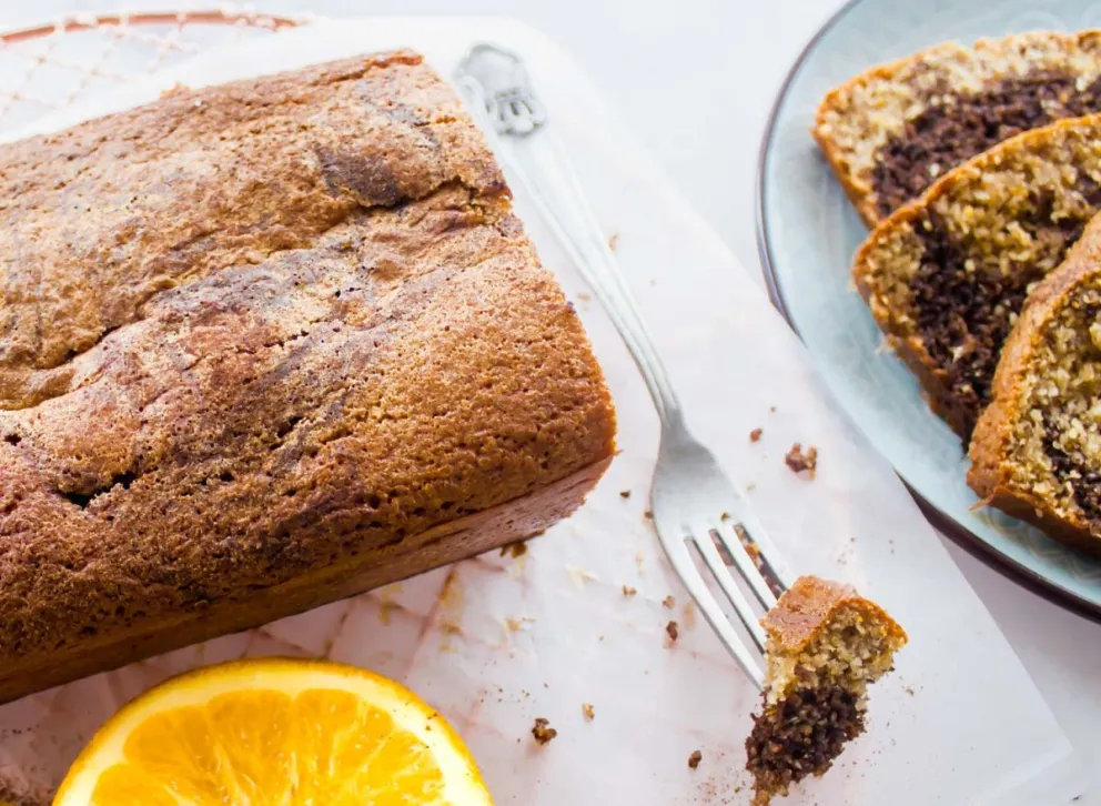 El budín siempre es una gran opción para la merienda. 