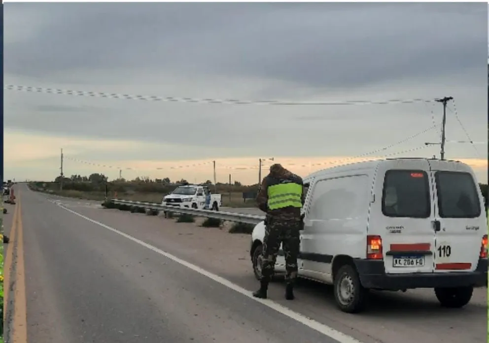 Los operativos de control se realizan en los acceso al distrito. 