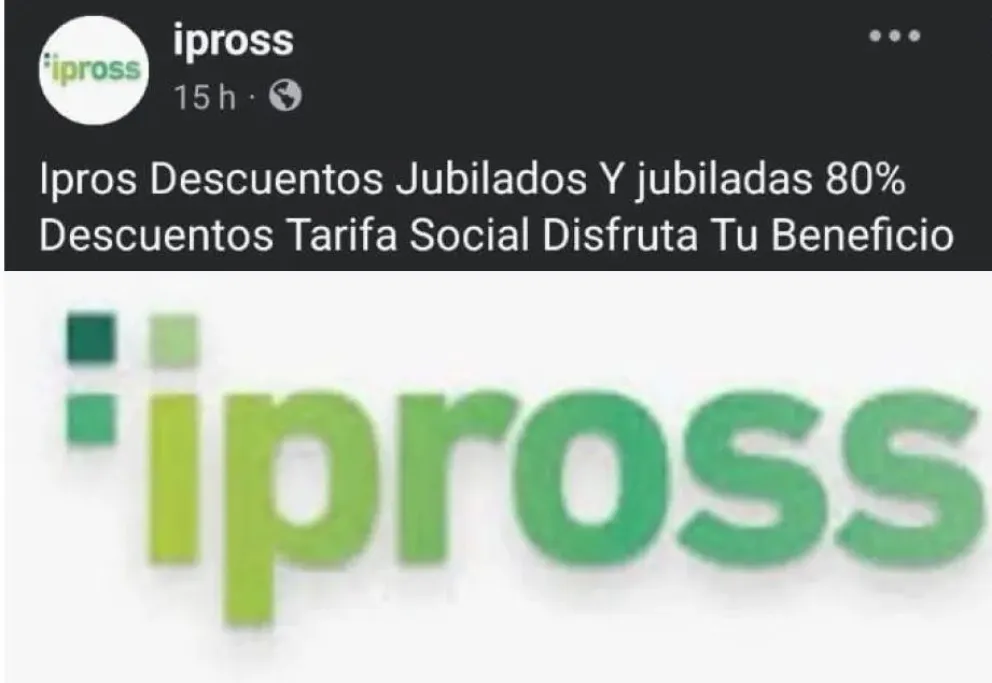 Alerta por intentos de estafa virtual a afiliados del IPROSS

