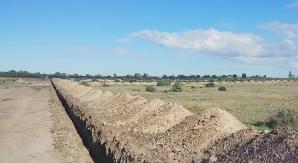 La dirigencia de la central obrera supervisó esta última semana los avance de obra.