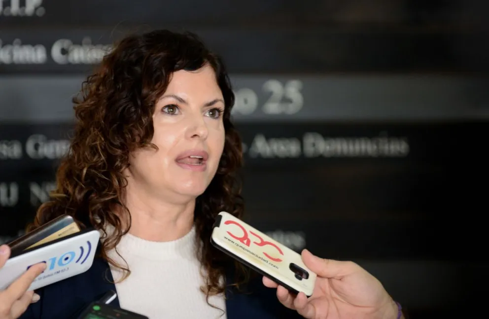 La fiscal Lara confirmó que el cuerpo hallado es de Delfina Hecker.