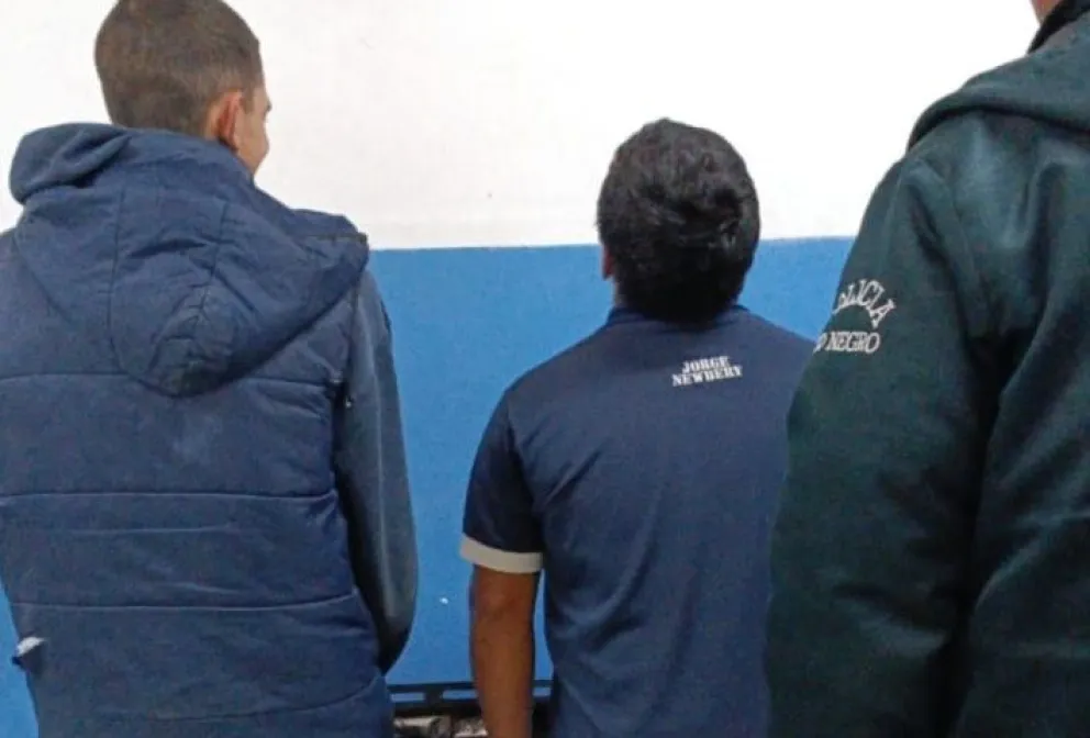 Detenidos infraganti tras una filmación del 911. 