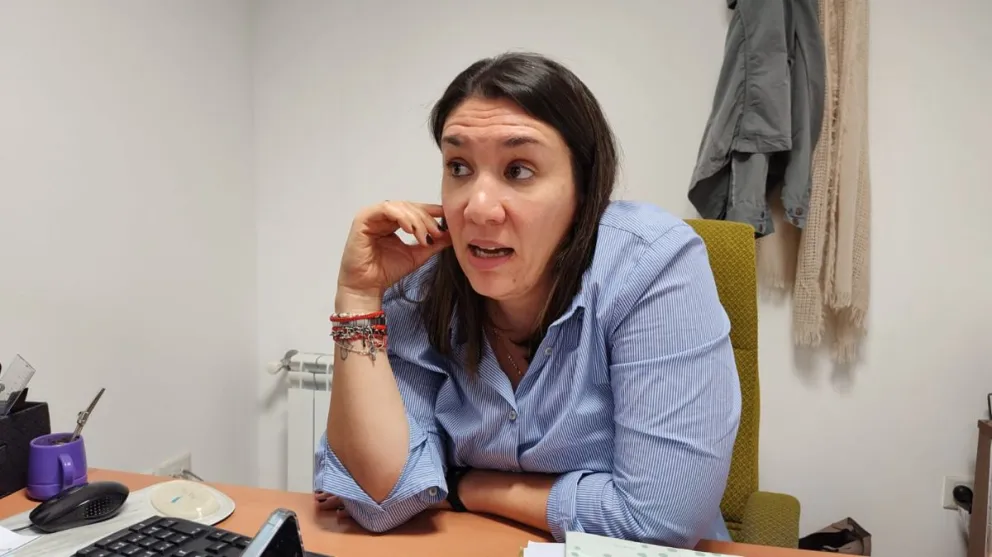 La concejal de Cambia Río Negro, María Andria (Foto: archivo)