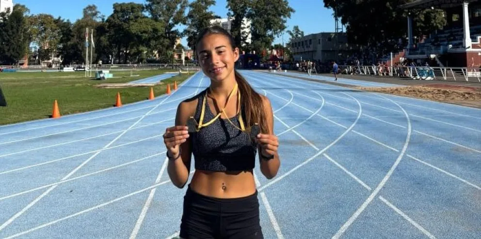 Antonella Rodríguez Tapia campeona en U20, busca su repetir en U18.