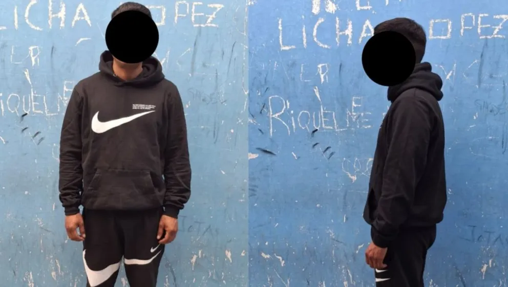 El sujeto quedó a disposición de la fiscalía interviniente.