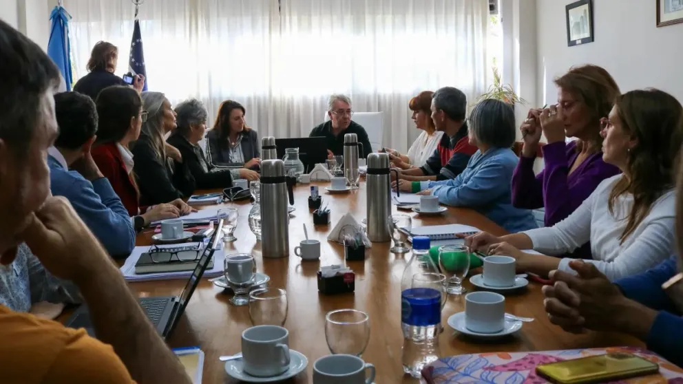 Paritaria docente. Foto: Gobierno de Río Negro.