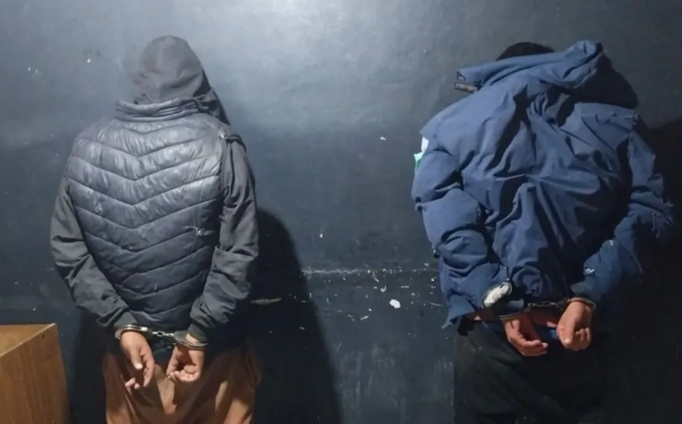 Detenidos infraganti en Las Grutas. 