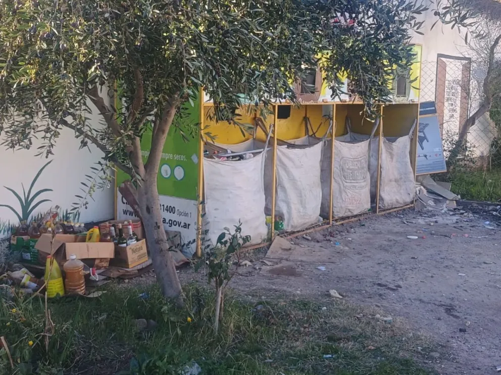 El punto del barrio Fátima. Fotos Vanesa Schwemmler para NoticiasNet.