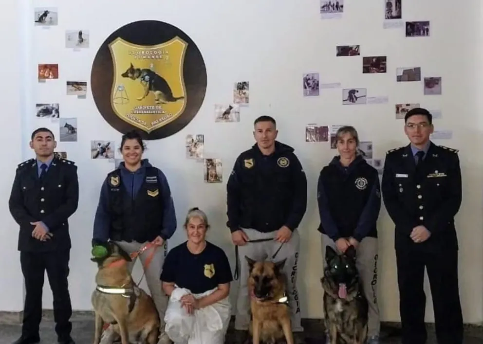 El equipo rionegrino que permitió dar señales para una eventual condena del imputado.