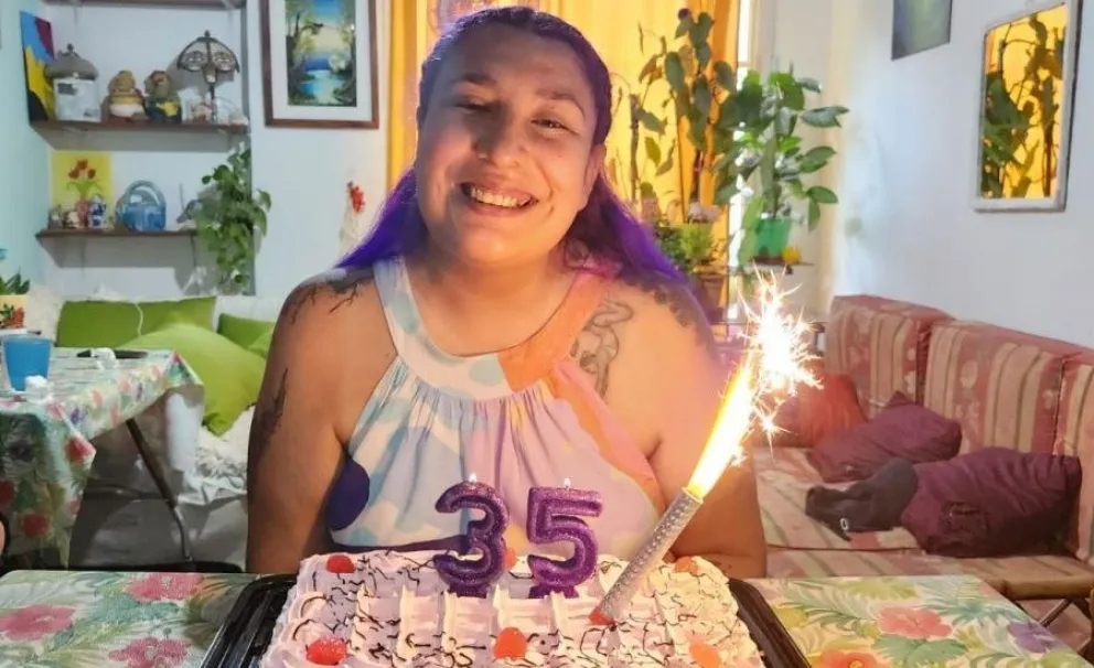 Fue diagnosticada con ELA.