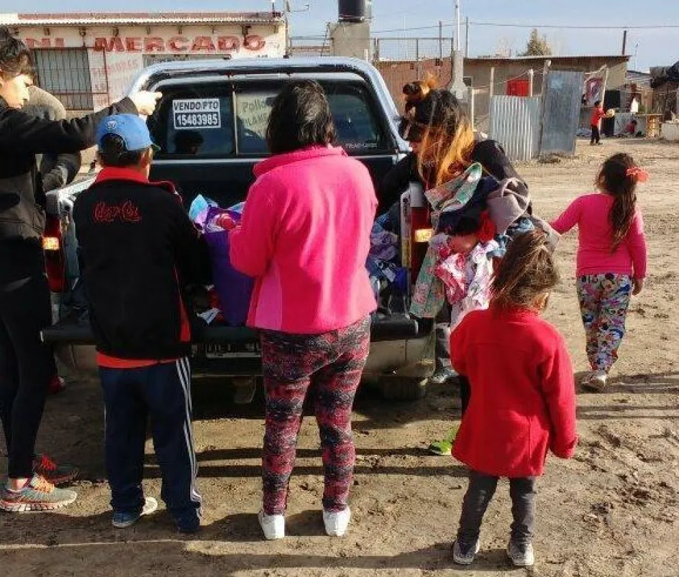 El Roperito Móvil Solidario pide más seguridad. 