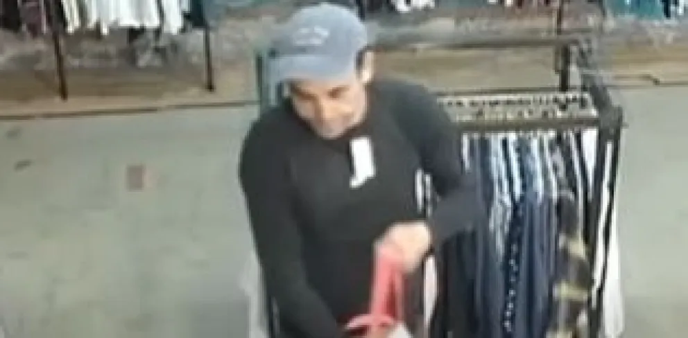 Captura del video publicado por el comercio.