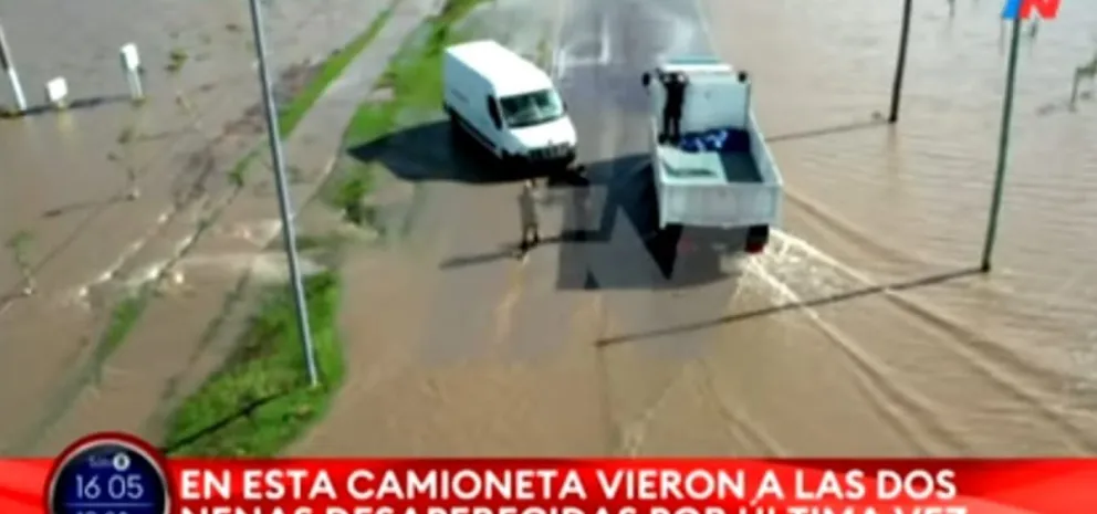 Rodríguez fue testigo sobre cómo la corriente de agua arrastraba una prefabricada.