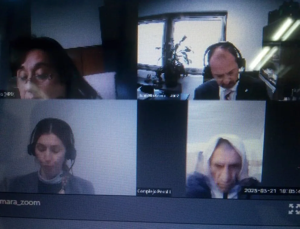 La audiencia con Levín.