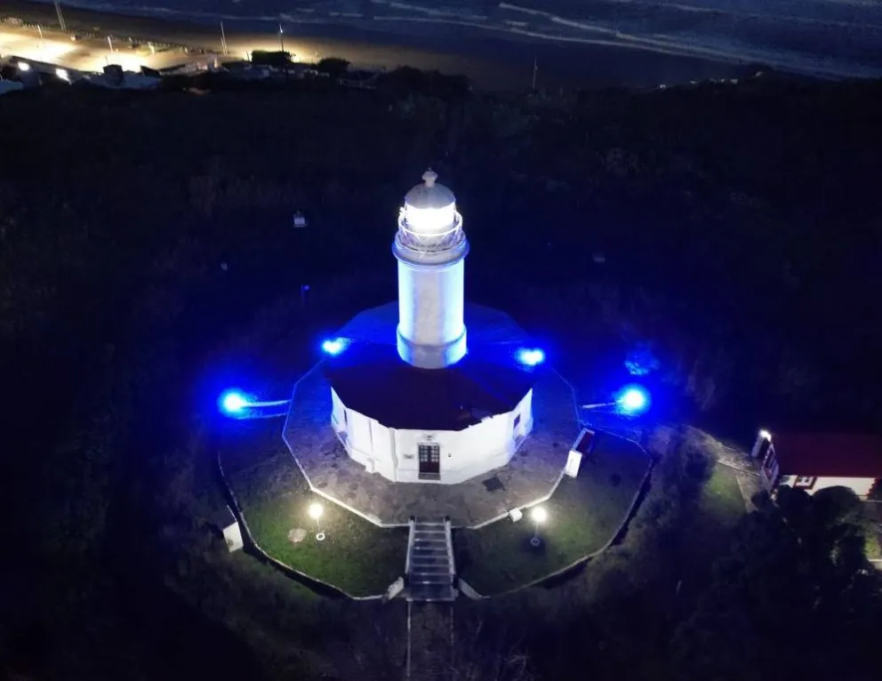 Imponente. Fotos cedidas por la coordinación del Faro Río Negro/ Prensa municipal.