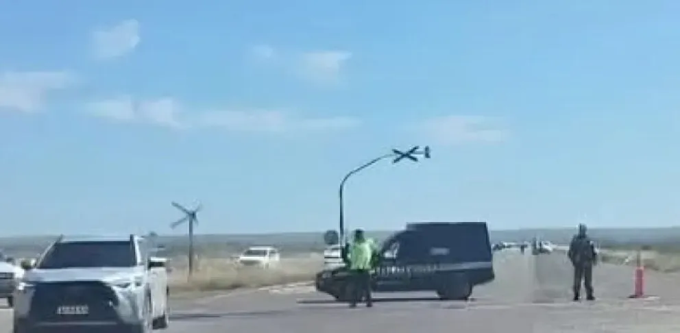 El accidente fue en la Ruta 3 kilómetro 1142, entre Las Grutas y San Antonio Oeste