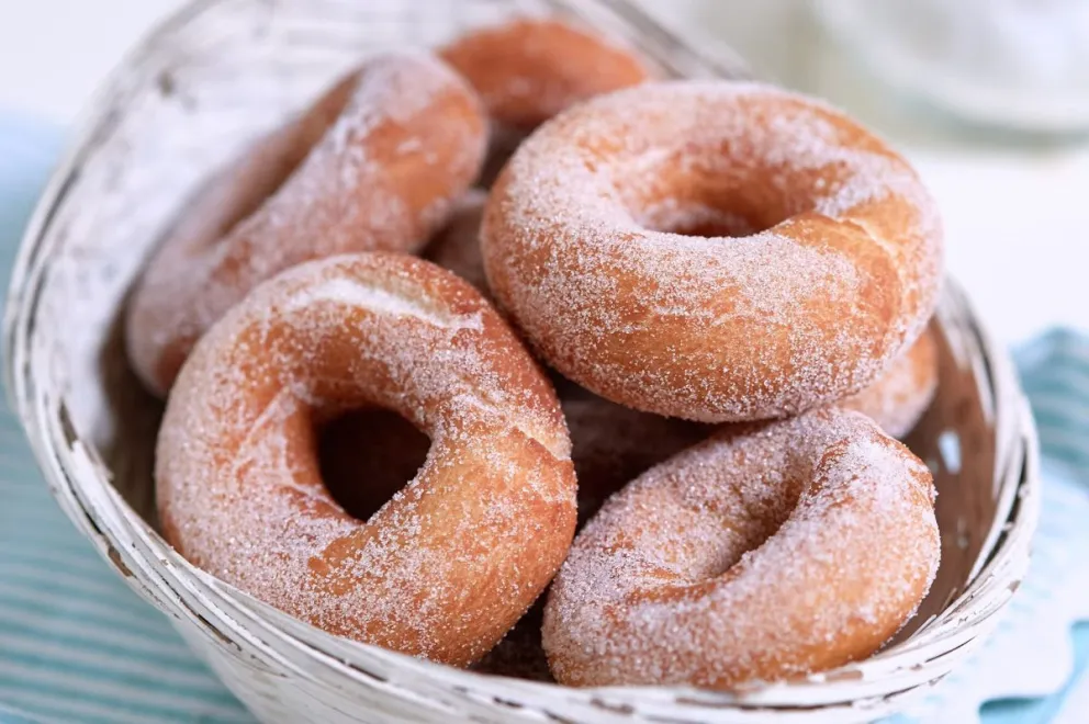 Rosquitas caseras para la merienda.
