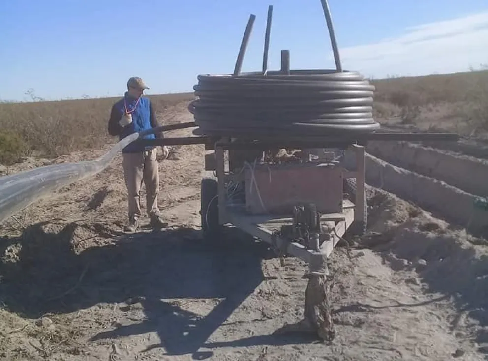 "Hechenleitner e Hijos" ofrecen todo tipo de labores según la necesidad del campo. 