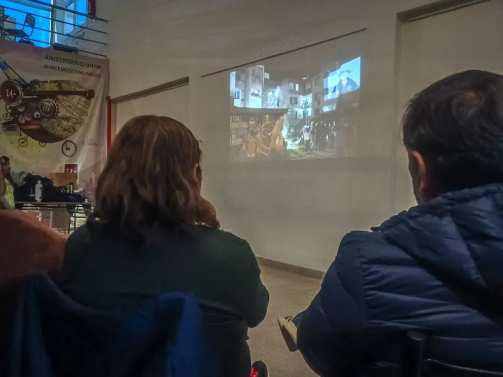 Fue presentado públicamente en el campus de la Universidad Nacional de Río Negro. (Fotos Vanesa Schwemmler). 