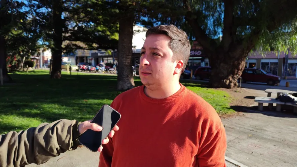 Matías Touzon, referente de la agrupación, destacó el compromiso con la comunidad.