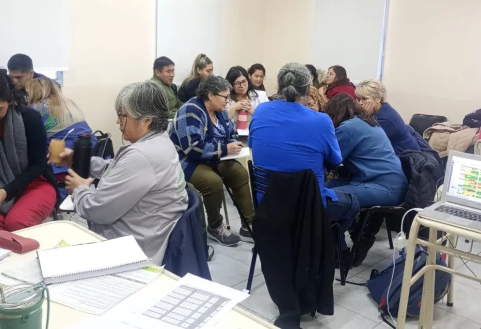 El nosocomio capacitó a enfermeros y agentes sanitarios.