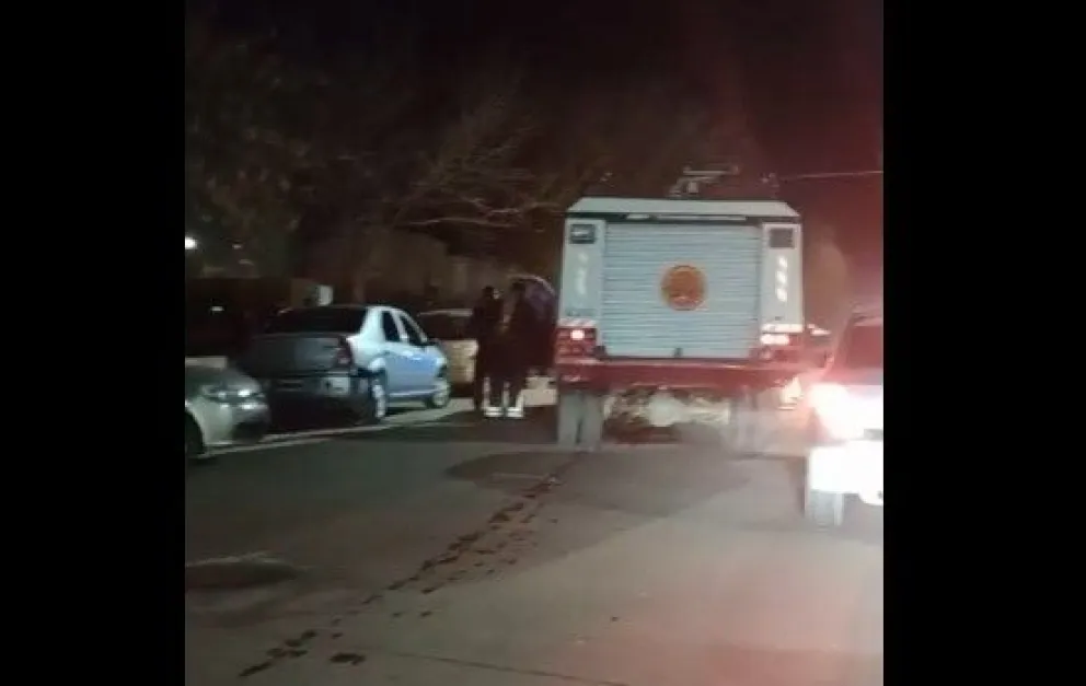 Ocurrió en el depósito y hubo corte de calle para permitir el trabajo de policías y bomberos. 
