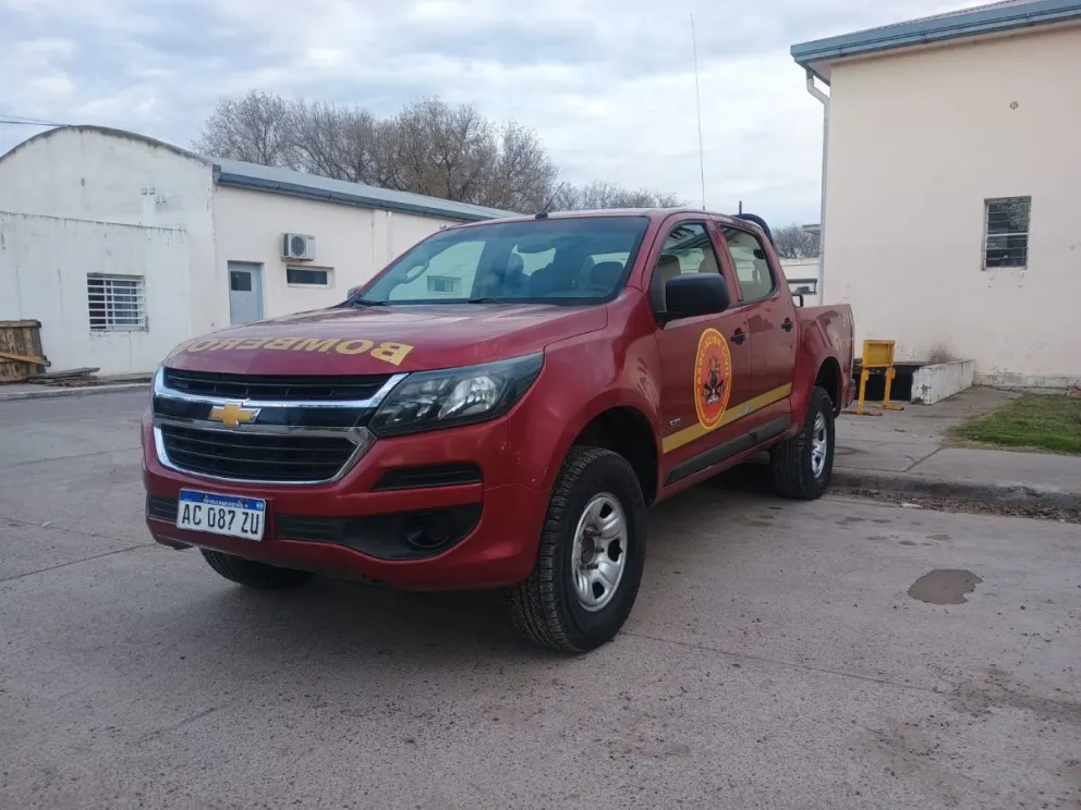 Bomberos está trabajando en el sitio para normalizar las atenciones. 