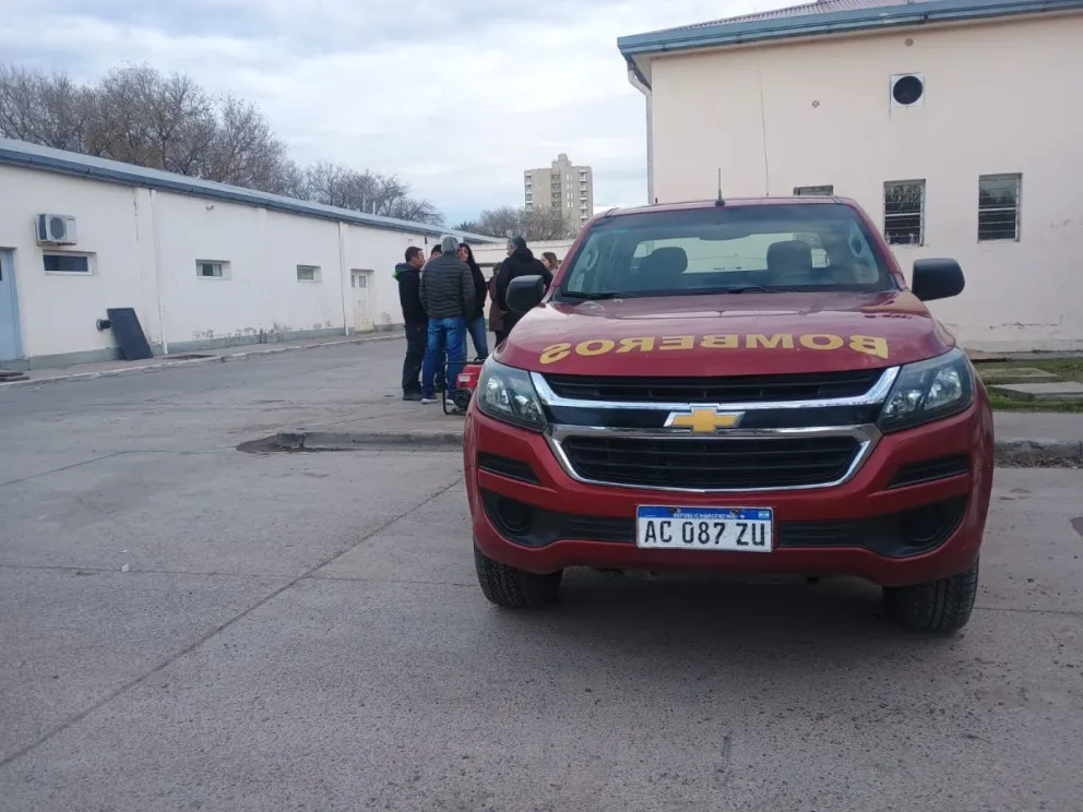 Incendio en el Hospital Zatti de Viedma y un millonario gasto. Foto Vanesa Schwemmler/ NoticiasNet. 