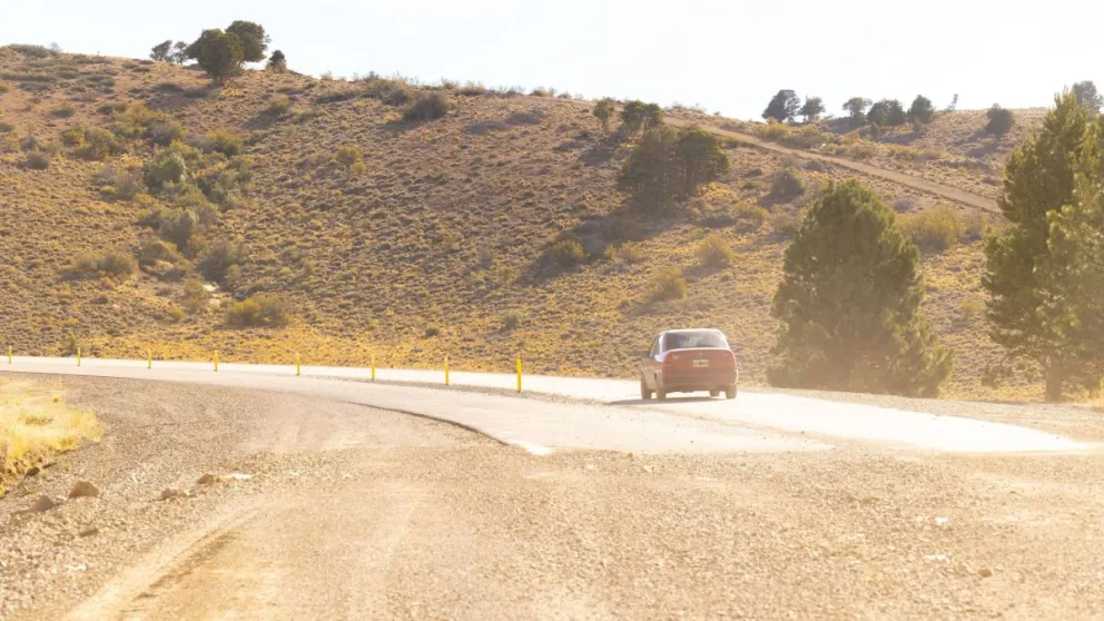 Ruta Naciona en Río Negro.