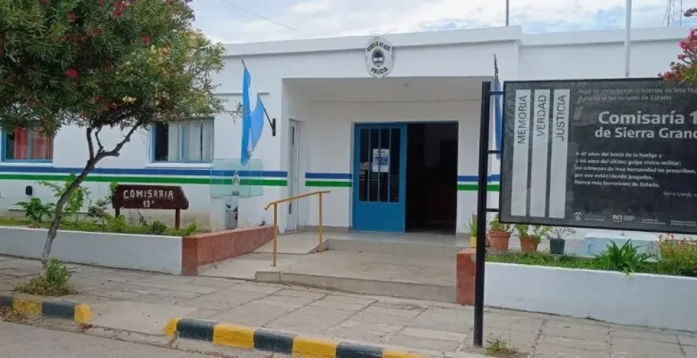 Comisaría 13 de Sierra Grande. 