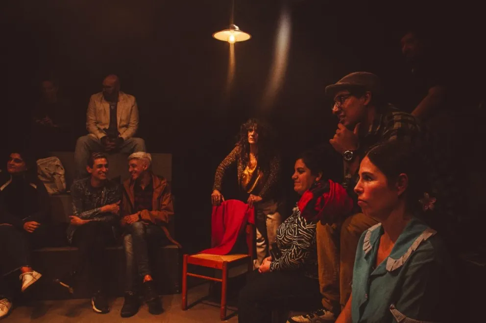 La obra "Te estaba esperando" se presenta este fin de semana en El Caldero Sala Teatral. 