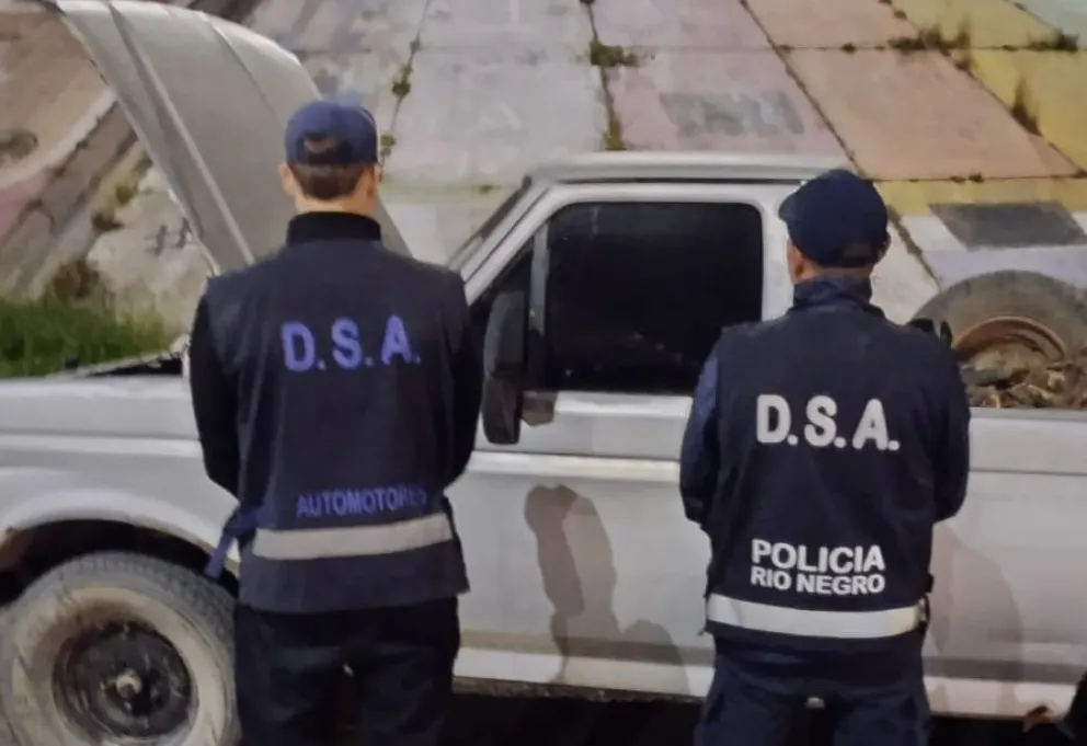 La policía la sacó de circulación en un control de rutina. Foto gentileza.