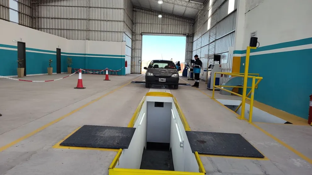 Planta de VTV en Patagones. 