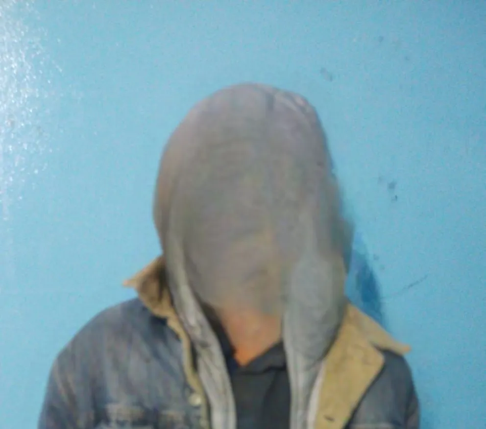 El sujeto fue puesto a disposición de la fiscalía en turno. Foto gentileza.