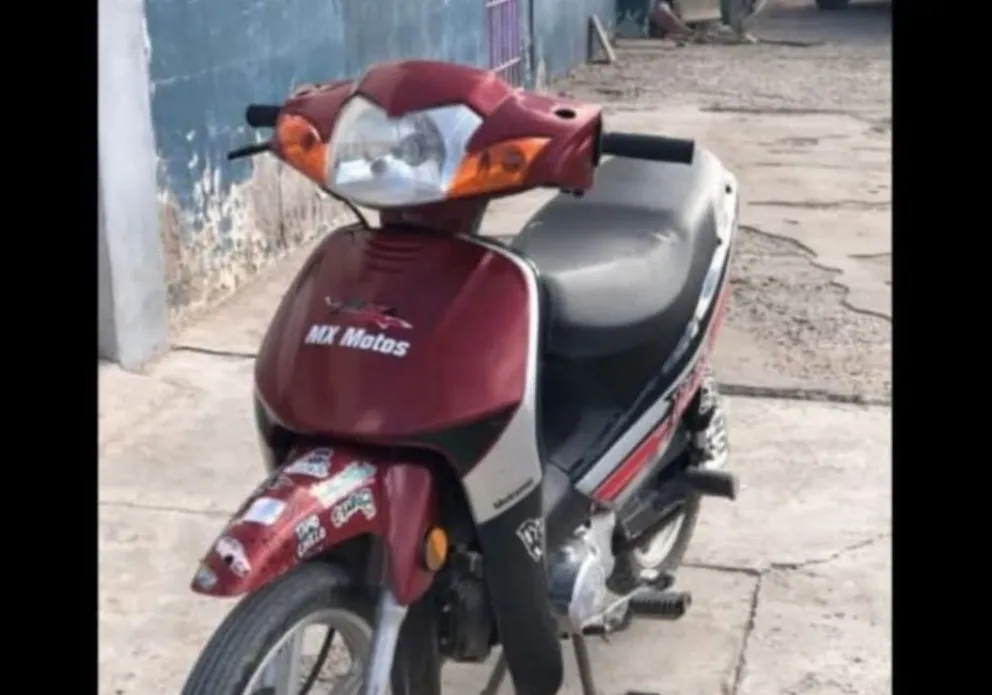 La moto robada en Patagones