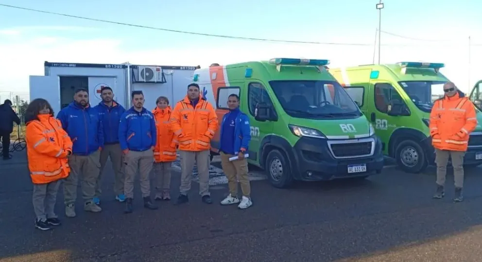 Asistencia, reanimación y traslados seguros durante todo el fin de semana. 