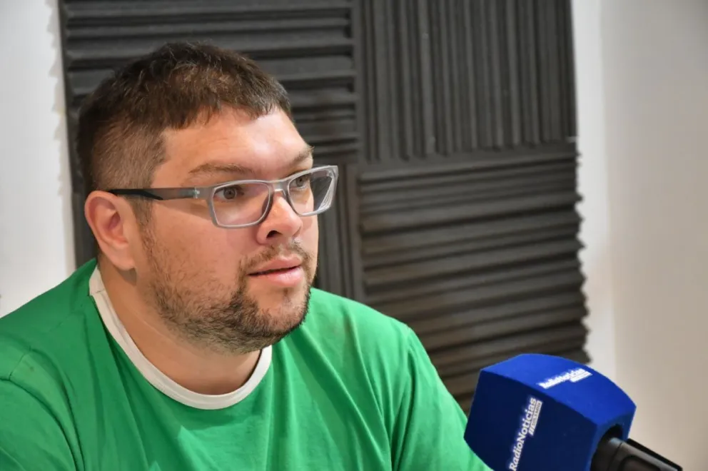 Matías Fuentes Finocchiaro y el presente del barrio Belgrano de Viedma. 