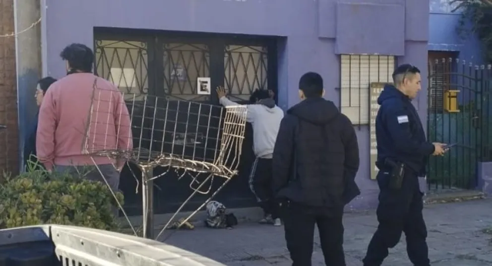El detenido por robar una herramienta de trabajo. 