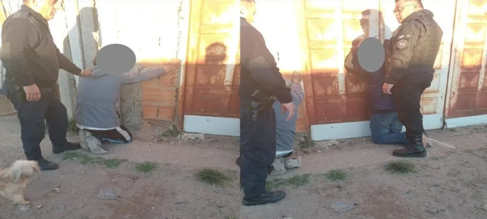 Detenidos por robar en un obrador en Las Carmelitas, en Viedma. 