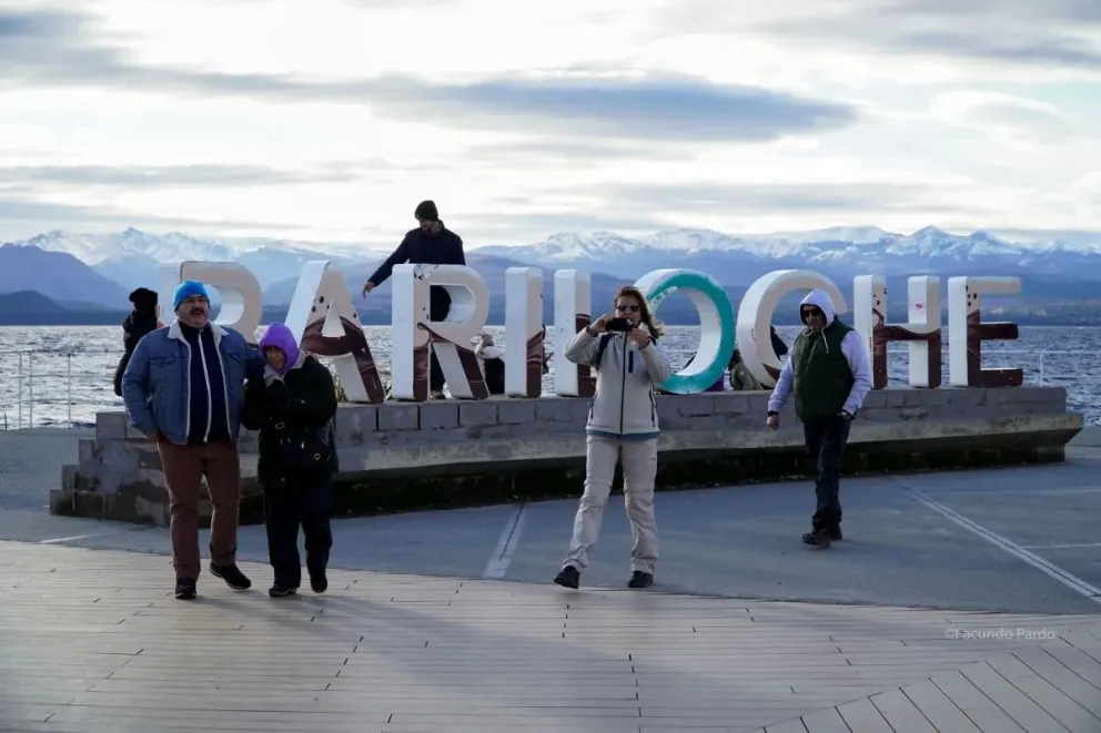 El invierno se vive en Bariloche 
