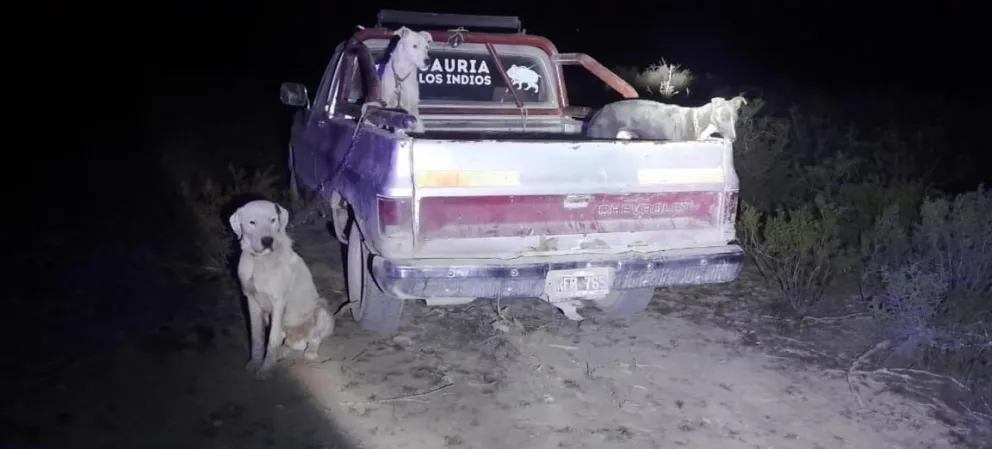 La Brigada Rural frustró el paso del infractor. 