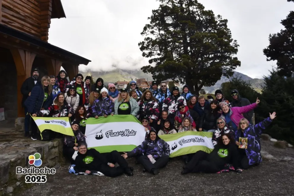 Más de 240 amantes del mate recorren la cordillera 