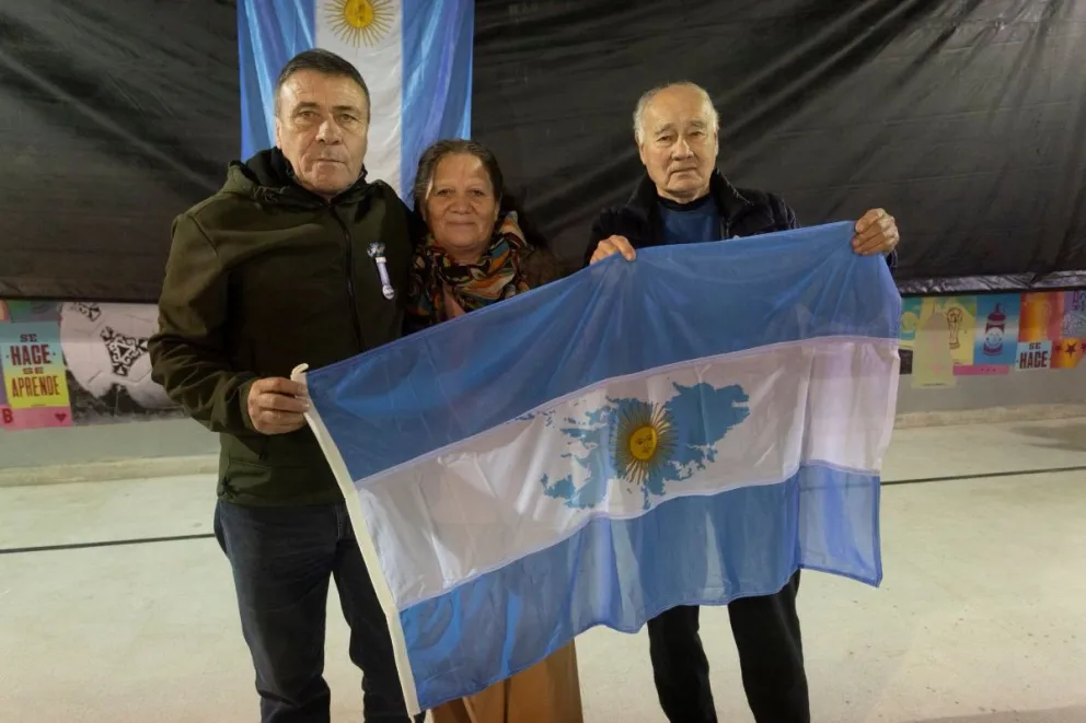 Torres acompañó el acto desarrollado durante la jornada de este viernes.