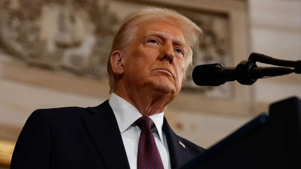 El presidente estadounidense, Donald Trump. 
