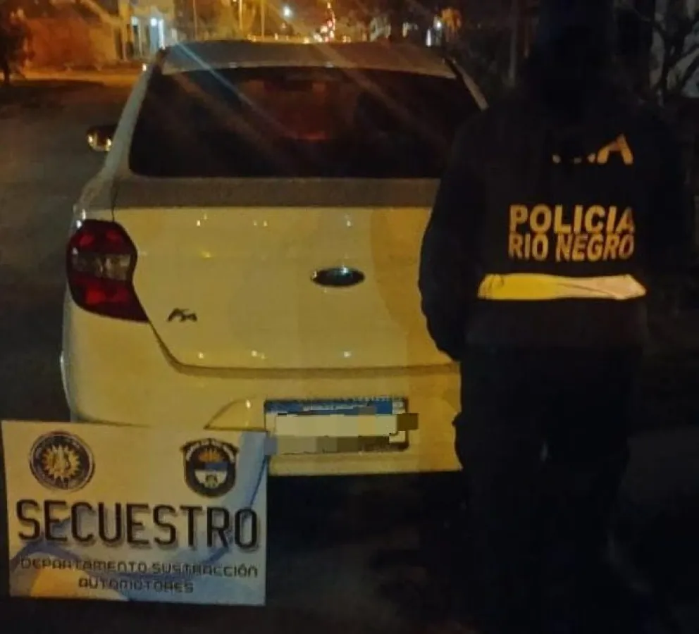 El rodado poseía un pedido de captura emitido por la Justicia.