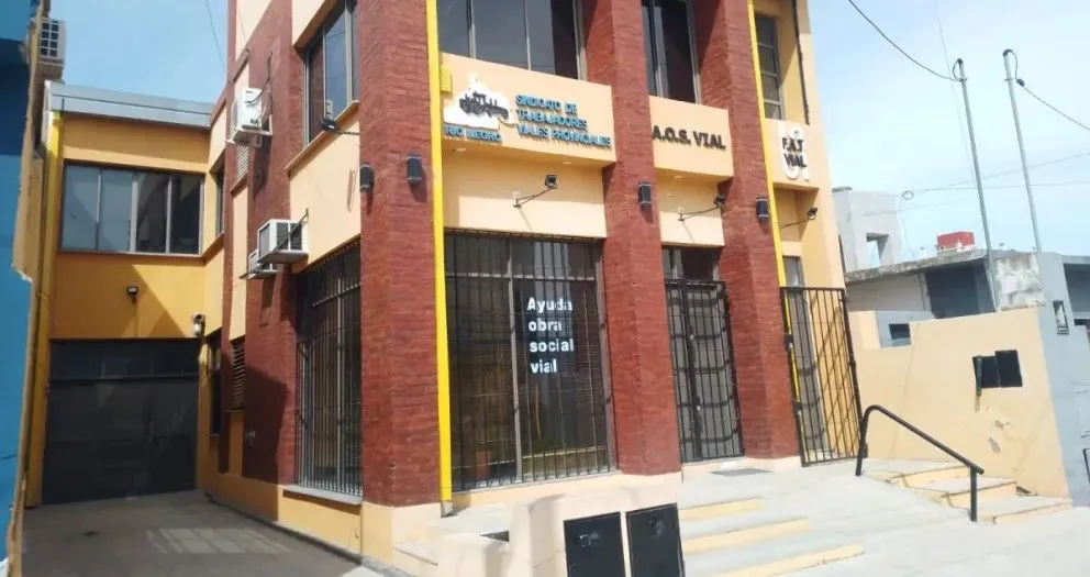 La sede gremial instalada en calle Zatti de la ciudad de Viedma. 