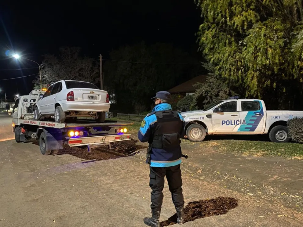 El vehículo fue secuestrado de manera preventiva. 